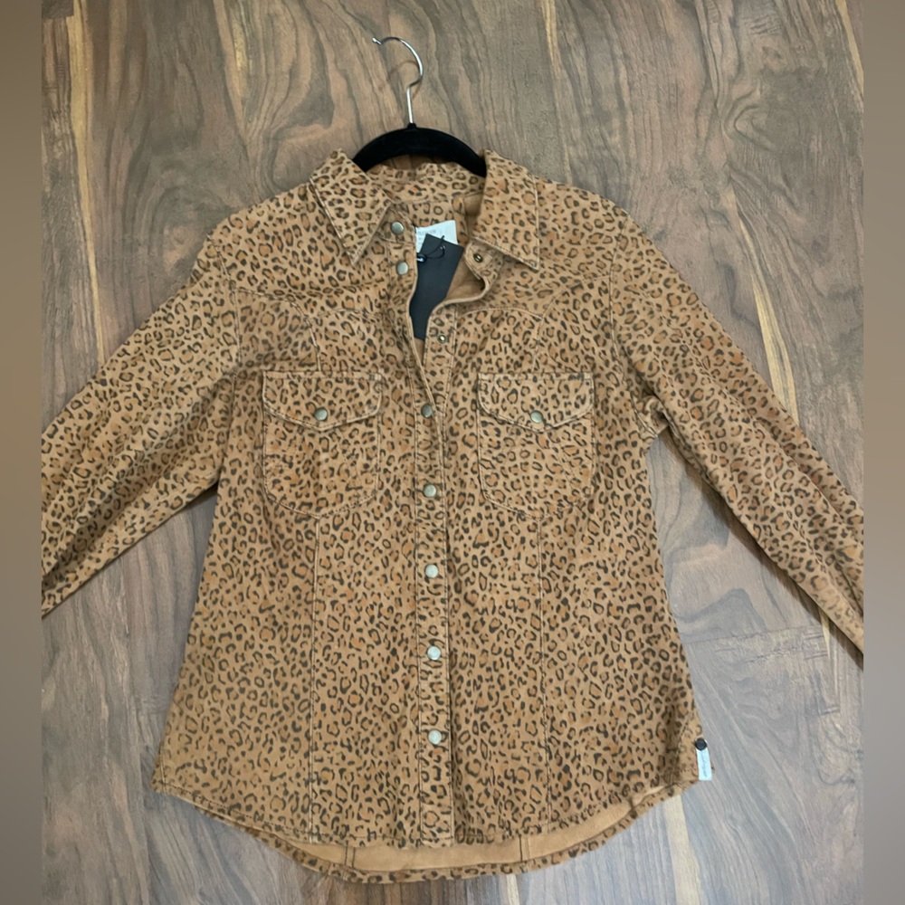 One Teaspoon Wild Thing Suede Shacket - Picture 7 of 7